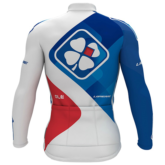 Abbigliamento FDJ 2017 Manica Lunga e Pantaloncino Con Bretelle bianco - Clicca l'immagine per chiudere